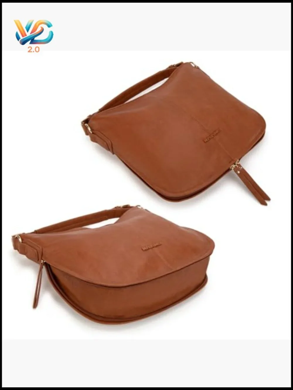 Vegan Leather Hobo Shoulder Bag Crossbody Purse Handbag Tote
